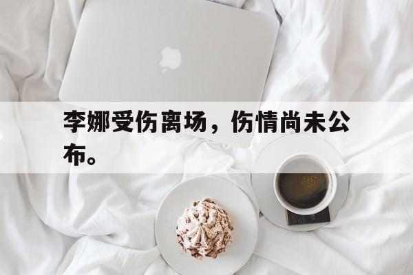 如意娱乐平台-李娜受伤离场，伤情尚未公布。